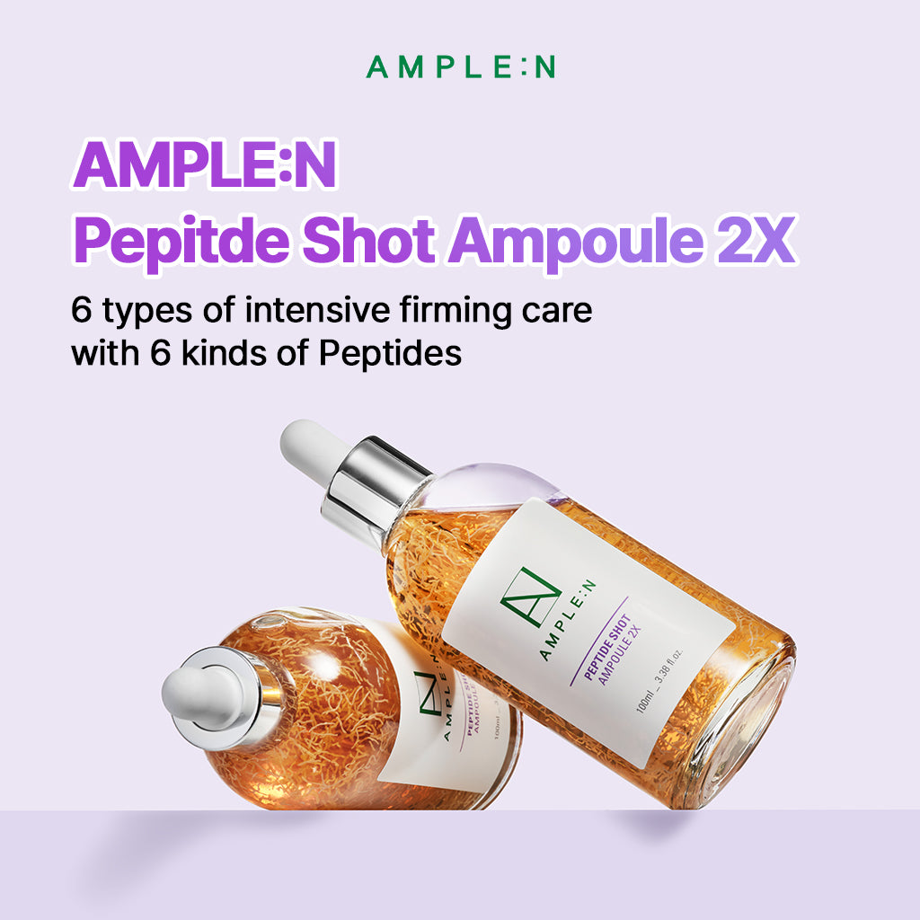AMPLE:N Peptide Shot 2X Ampoule 3.38 fl.oz. - Intensive Age Defying with Peptide Threads
